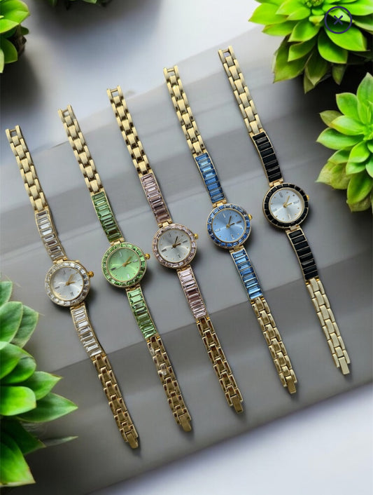 Aurelia Taşlı Keleçe Saat