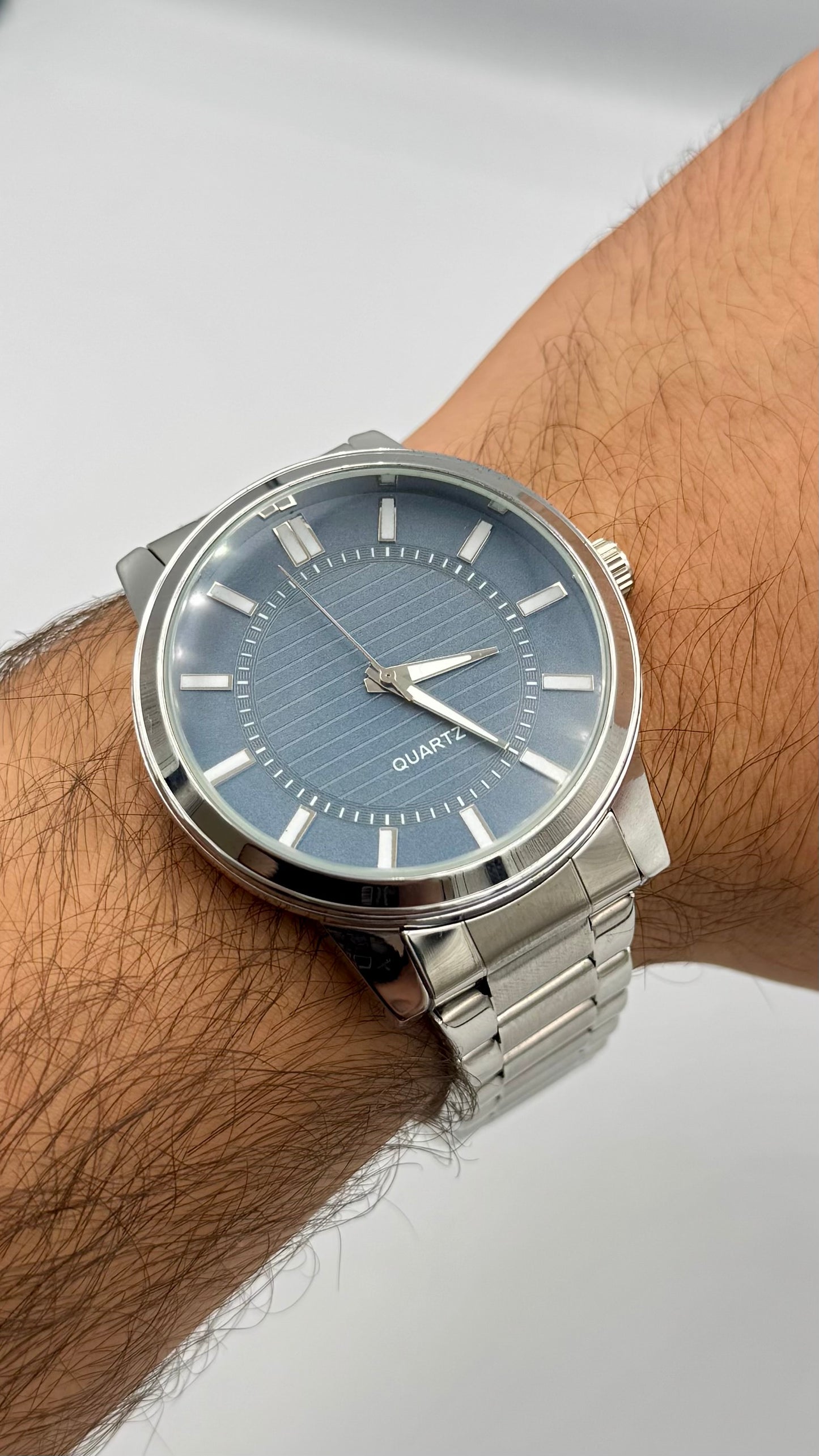 Klasik Çelik Kordon Erkek Saat