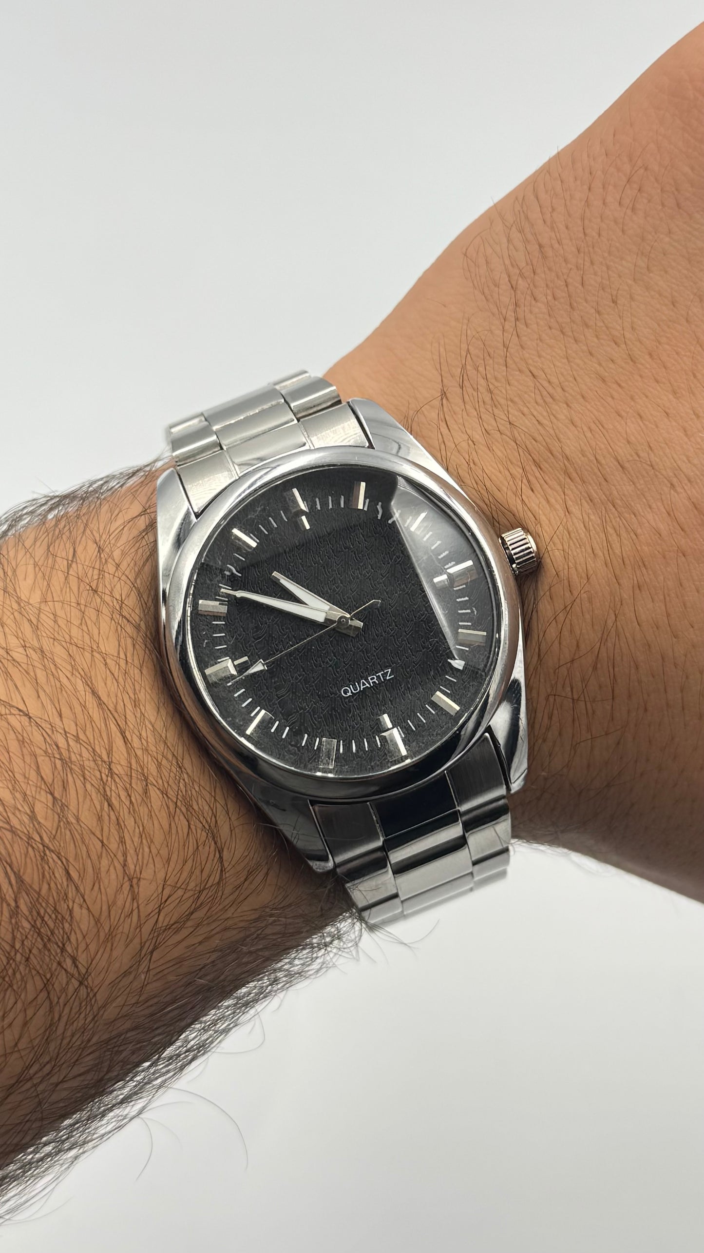 Özel Kadran Çelik Kordon Erkek Saat