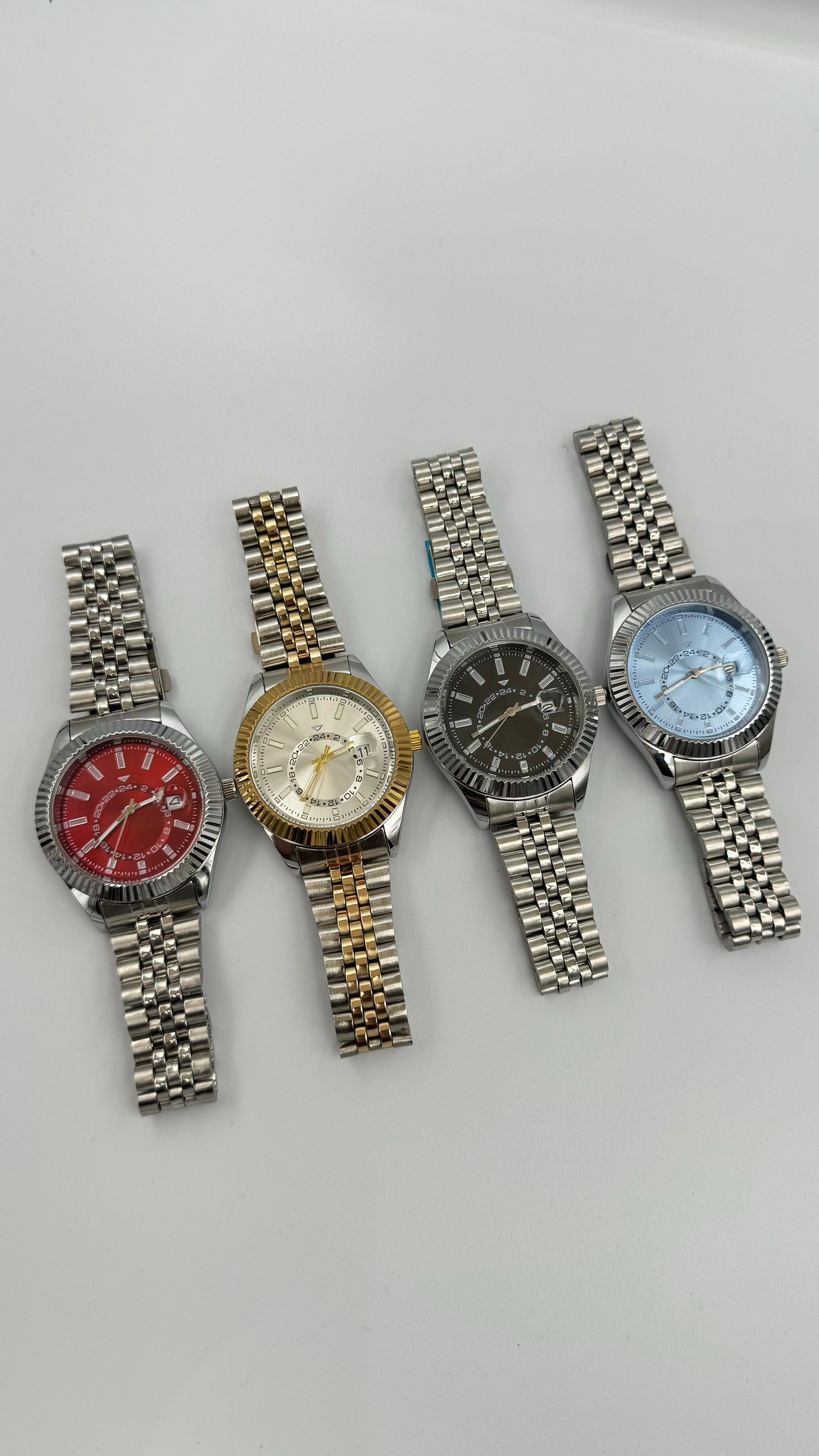 SKY-DW Model Çelik Kordon Erkek Saat