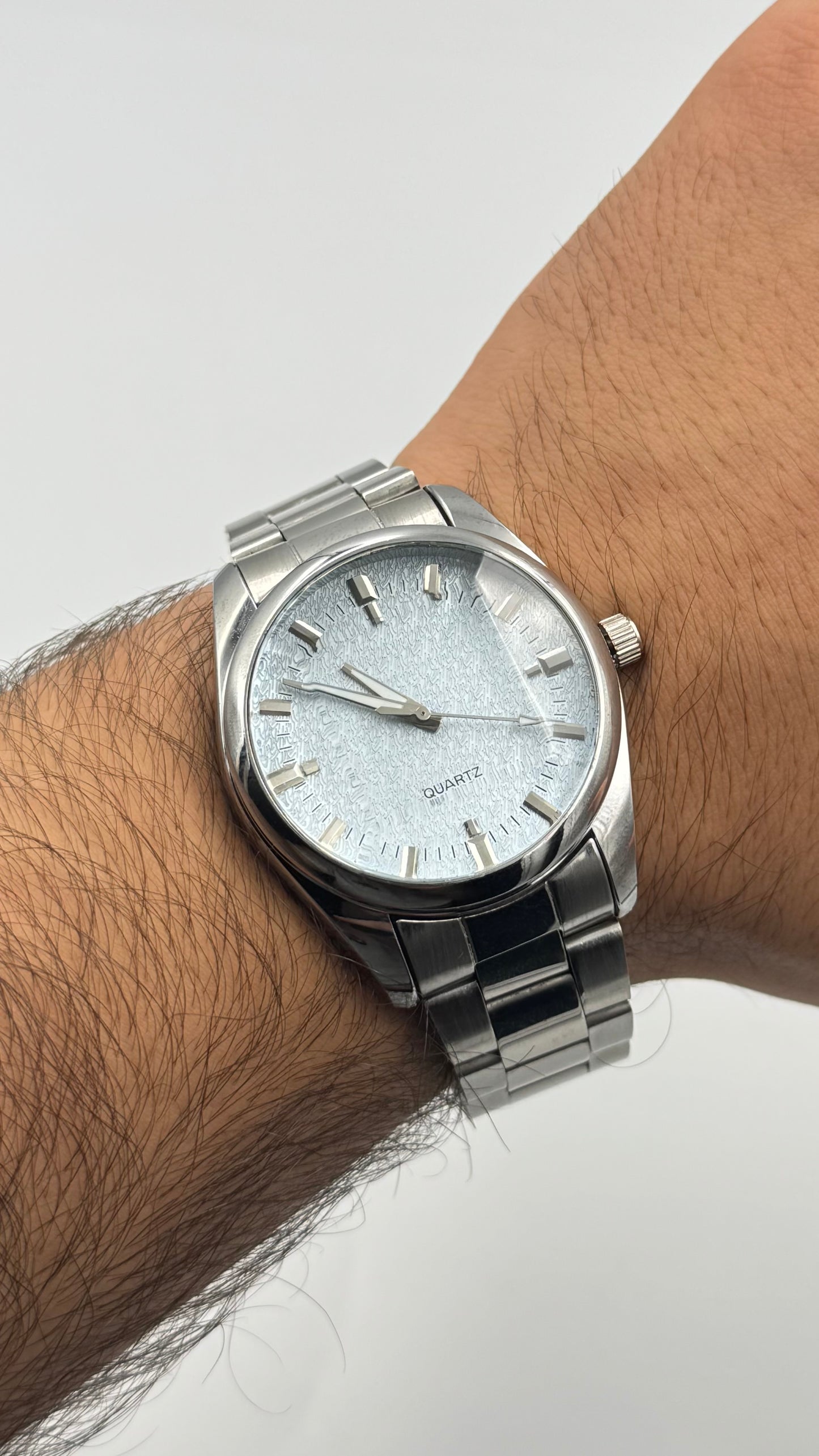 Özel Kadran Çelik Kordon Erkek Saat