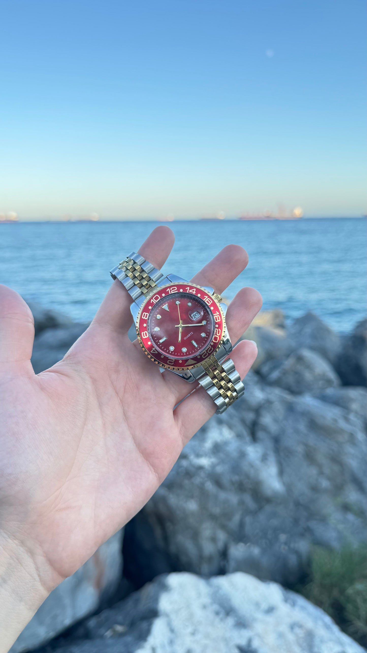 SBM Model Çelik Kordon Erkek Saat