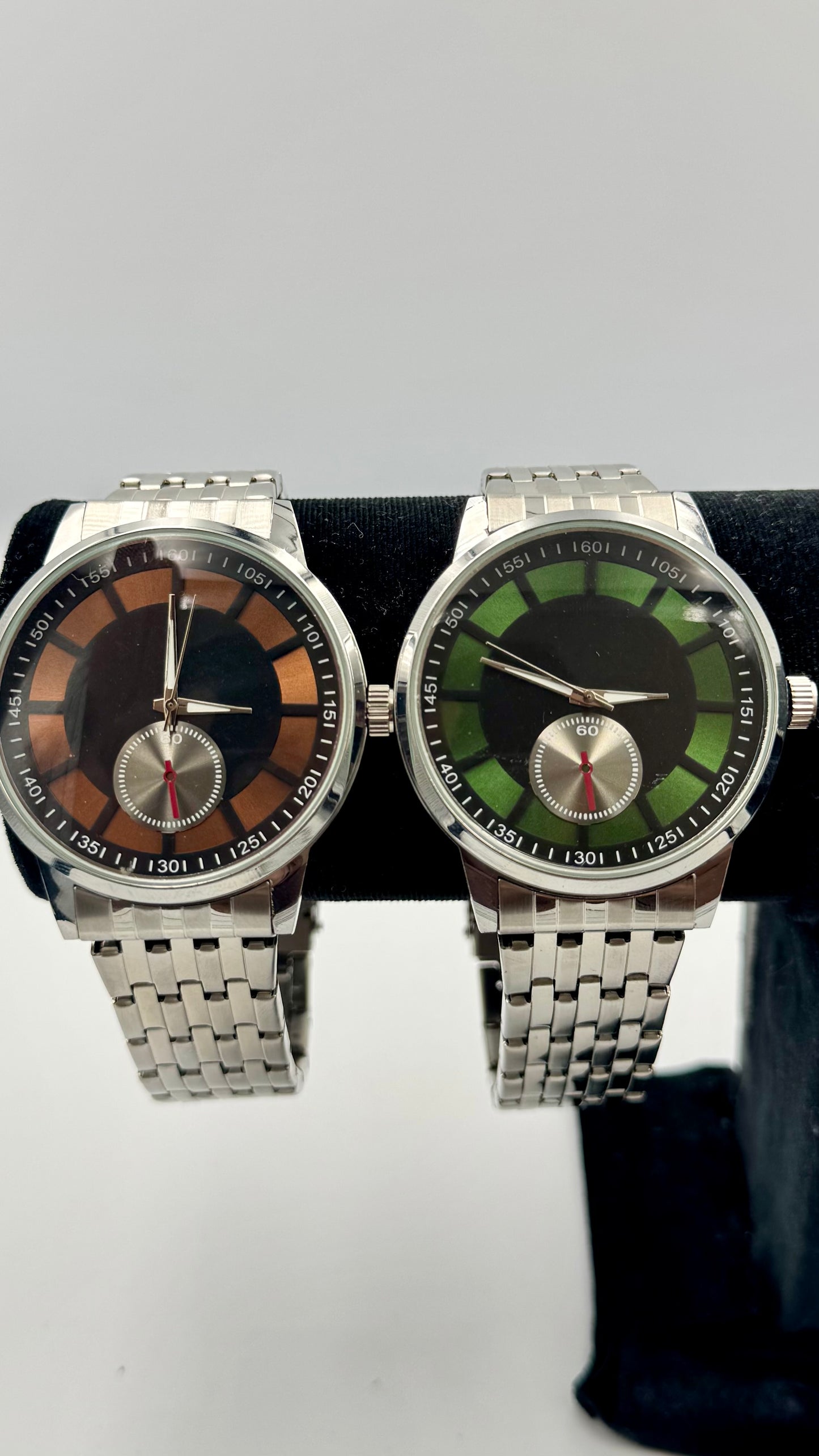 Özel Tasarım Kadranlı Çelik Kordon Erkek Saat