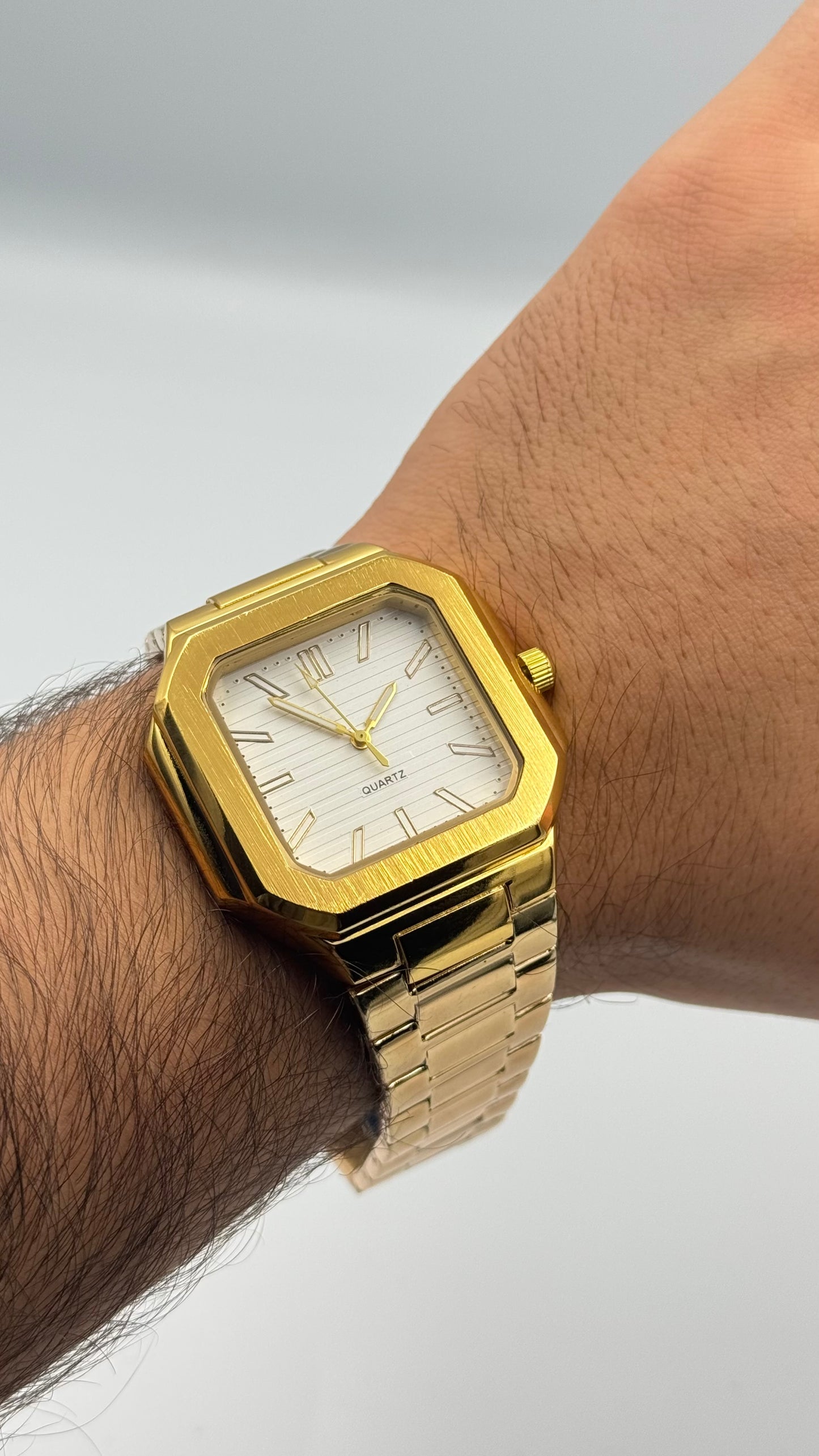 ESREF Model ÇELİK Kordon Erkek Saat