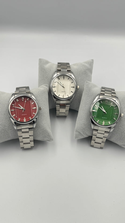 Özel Kadran Çelik Kordon Erkek Saat