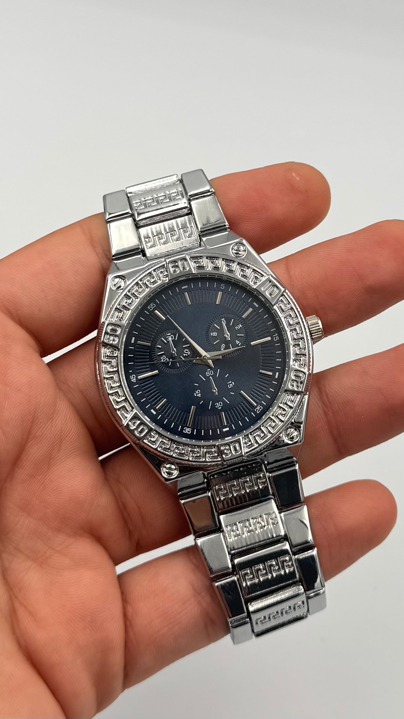 Vc Model Desenli Erkek Saat