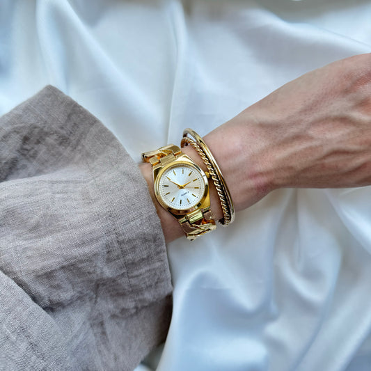 Zincir Tasarımlı Kadın Saat