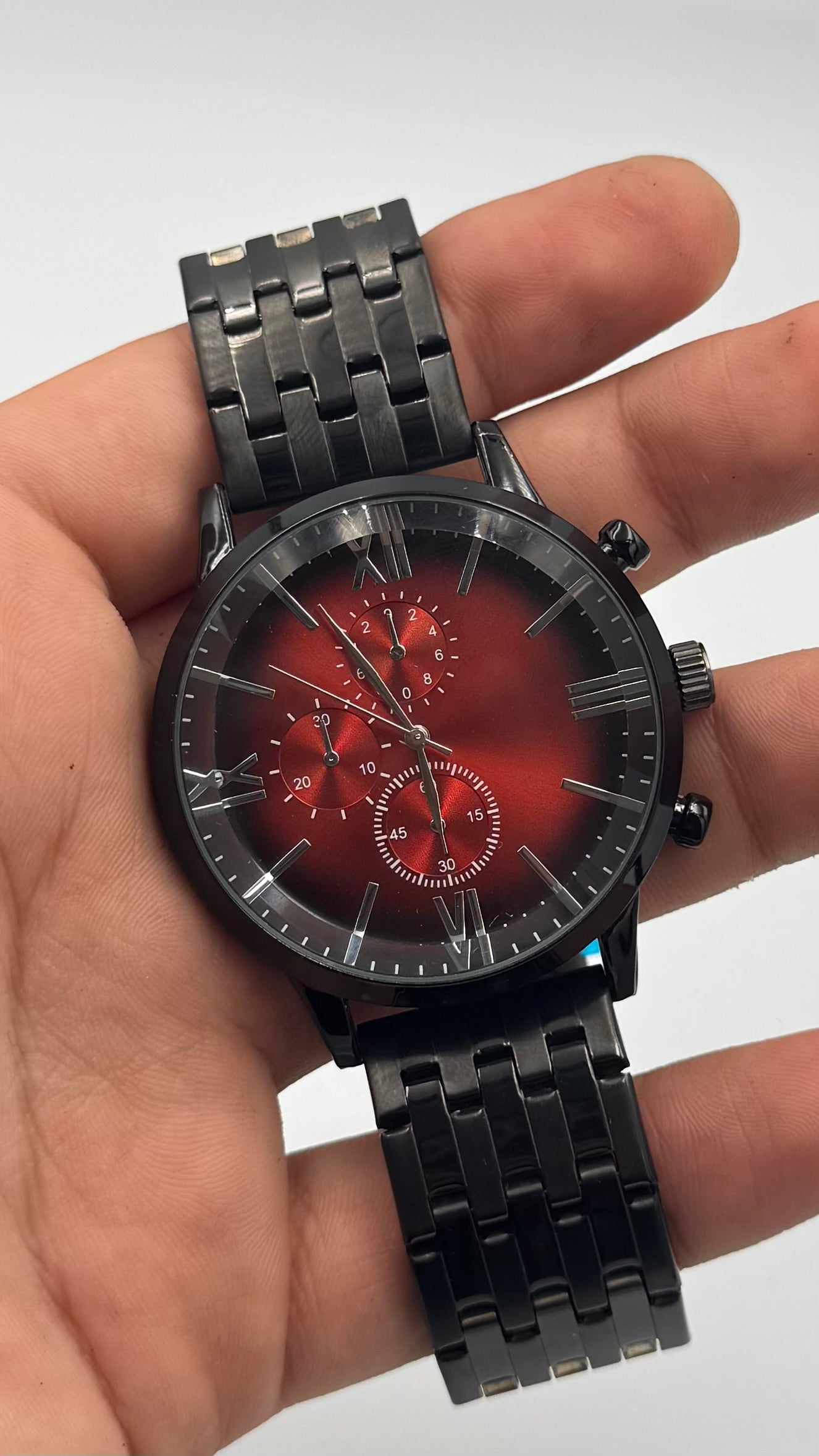 WLD Model Roma Rakamlı Çelik Kordon Erkek Saat