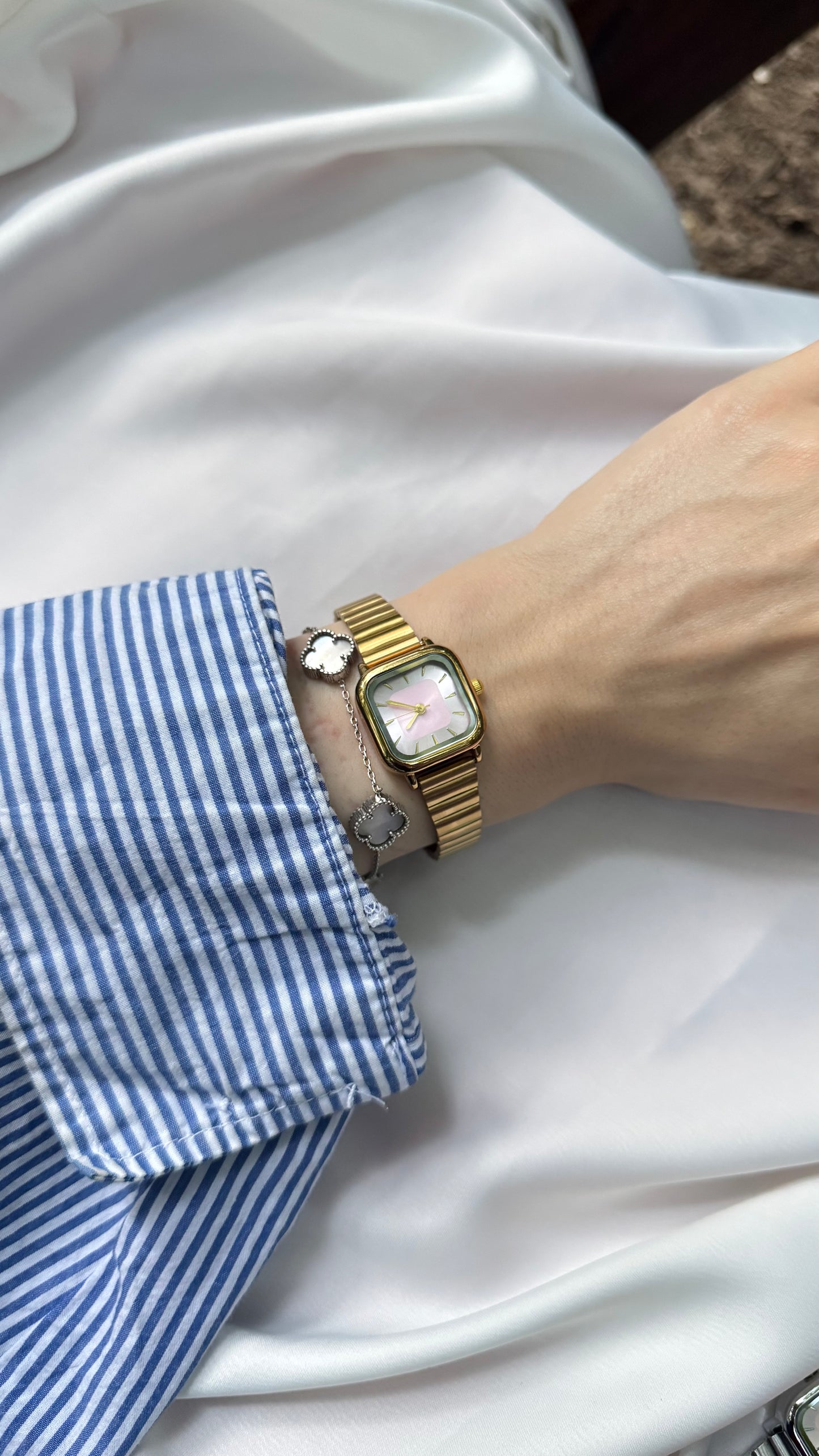 Minimal Vintage Çelik Kordon Kadın Saat