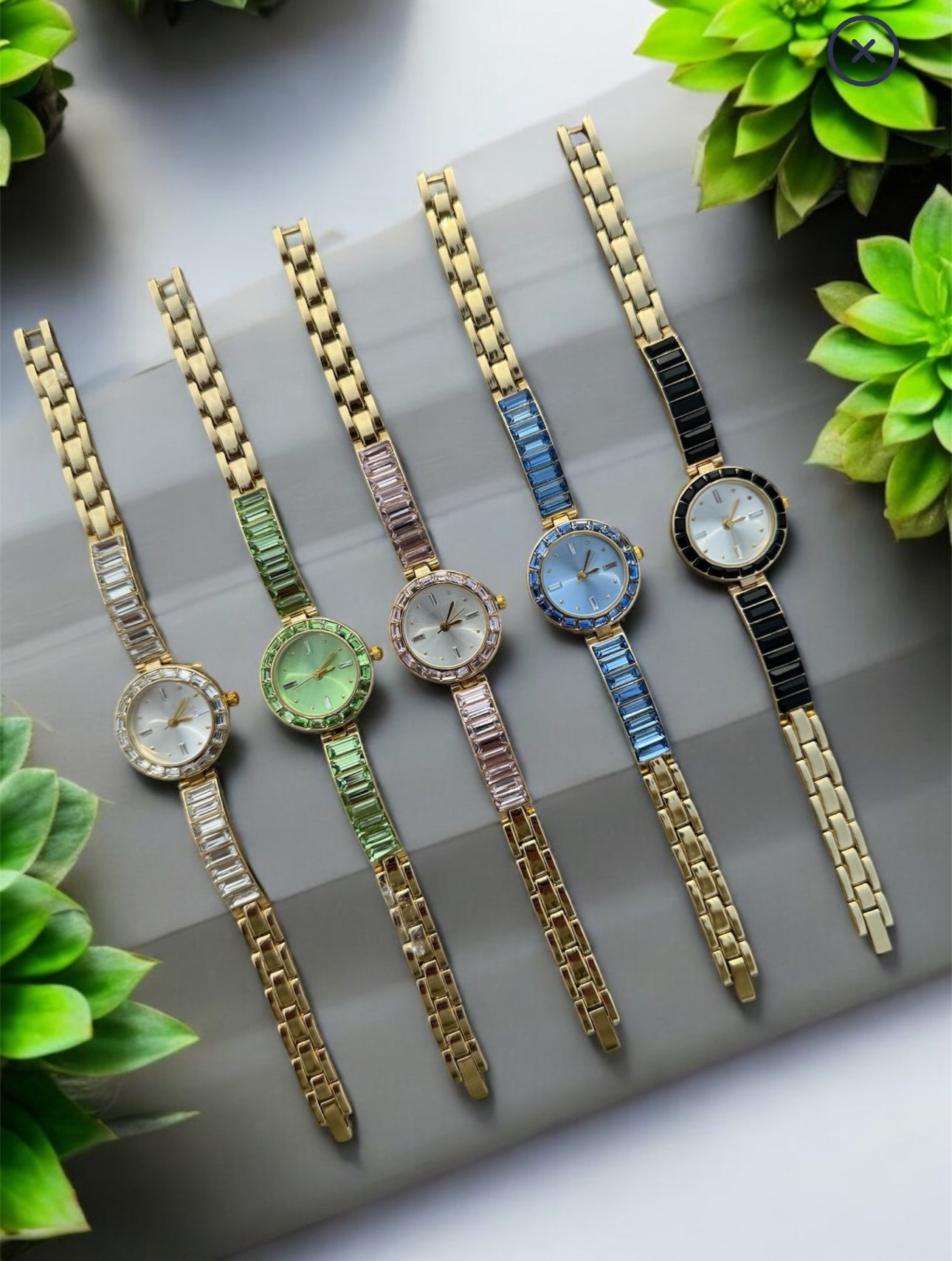 Aurelia Taşlı Keleçe Saat