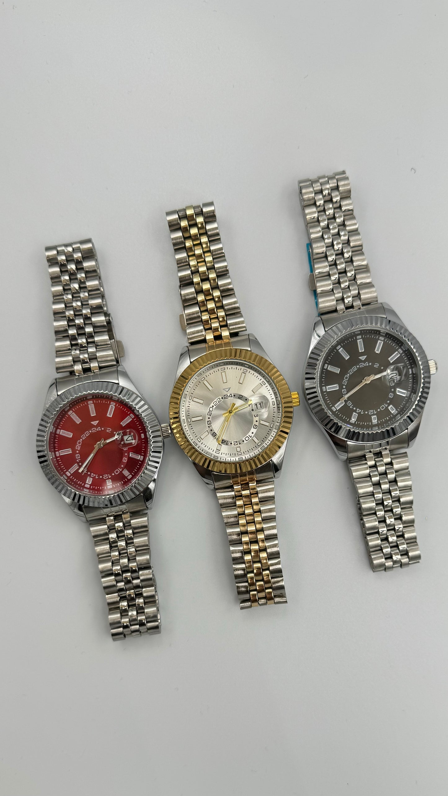 SKY-DW Model Çelik Kordon Erkek Saat