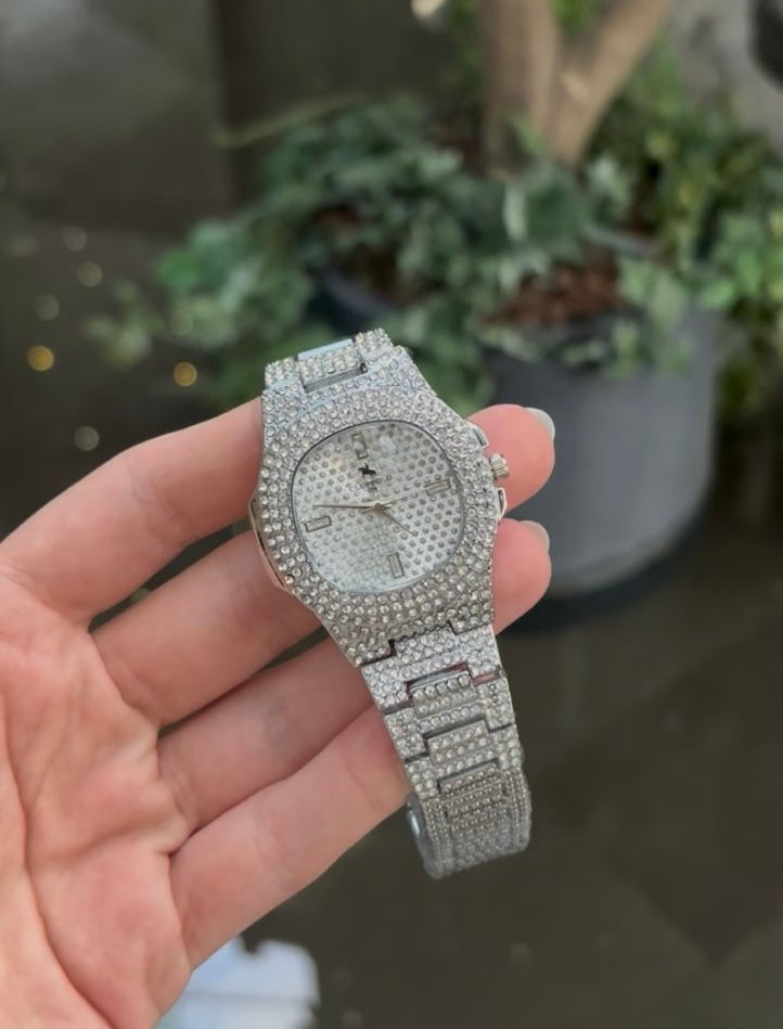 Mini Stella Taşlı Saat