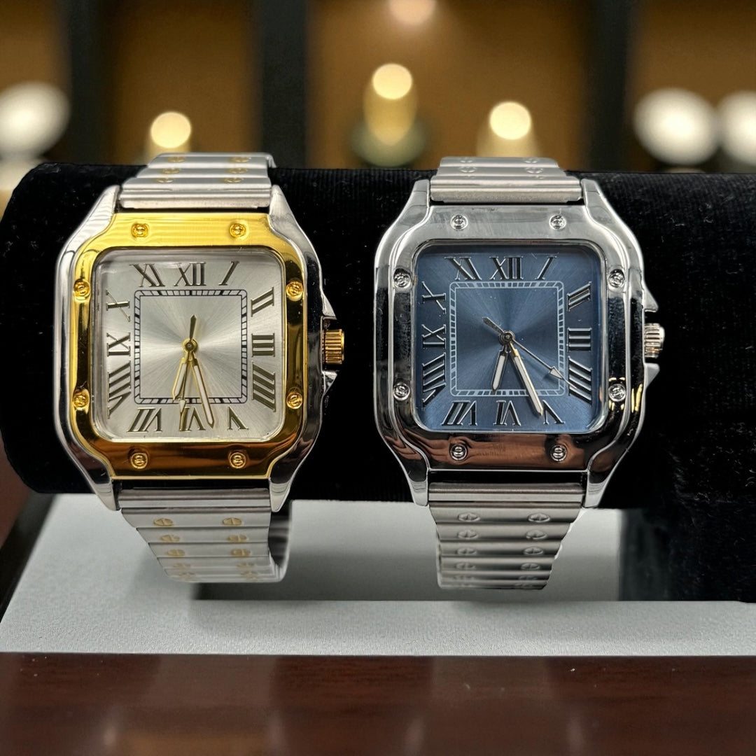 SNT Model Lüks Çelik Kordon Erkek Saat