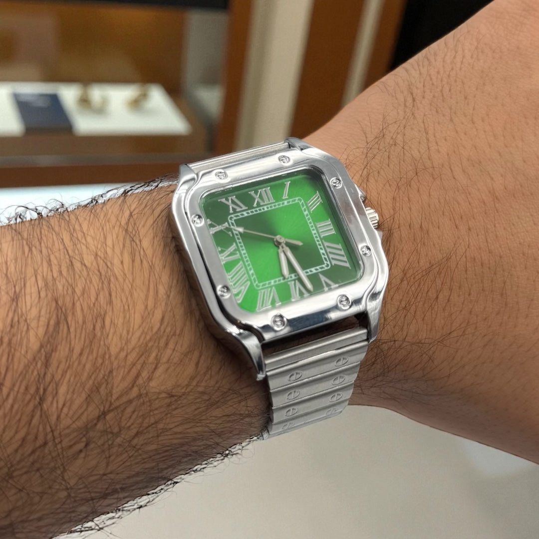 SNT Model Lüks Çelik Kordon Erkek Saat